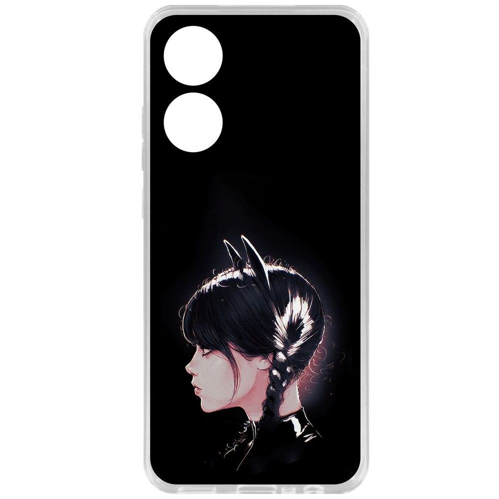 Чехол-накладка Krutoff Clear Case Уэнсдей Аддамс - Кошка Уэнсдей для Oppo A78 4G, Прозрачный
Чехол-накладка Krutoff Clear Case Уэнсдей Аддамс - Кошка Уэнсдей для Oppo A78 4G, Прозрачный