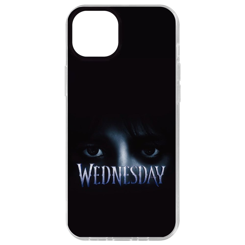 Чехол-накладка Krutoff Clear Case Уэнсдей Аддамс - Логотип для iPhone 15 Plus, Прозрачный
Чехол-накладка Krutoff Clear Case Уэнсдей Аддамс - Логотип для iPhone 15 Plus, Прозрачный