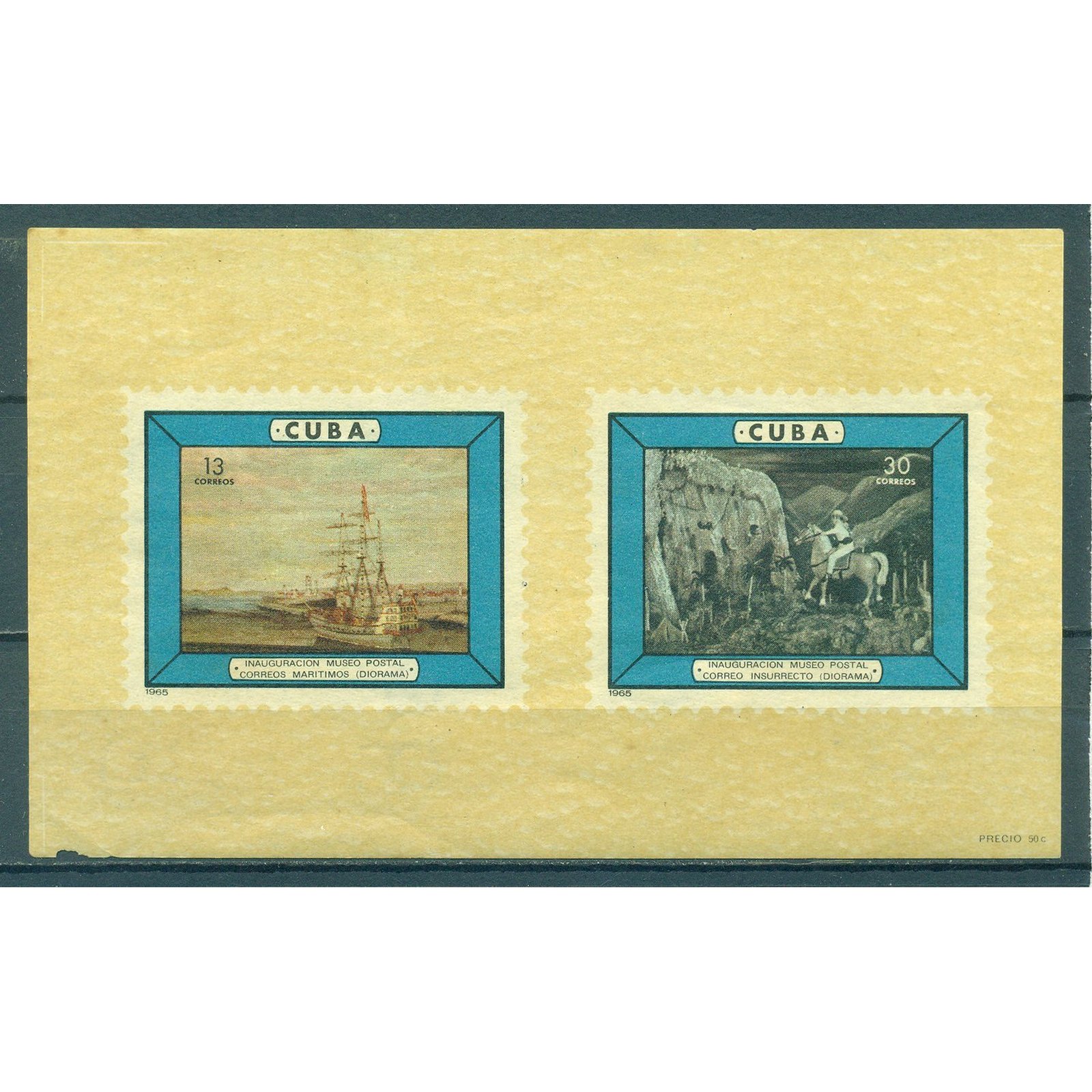 Почтовые марки Куба Торжественное открытие кубинского почтового музея Корабли, Музеи, 999 
Почтовые марки Куба Торжественное открытие кубинского почтового музея Корабли, Музеи, 999