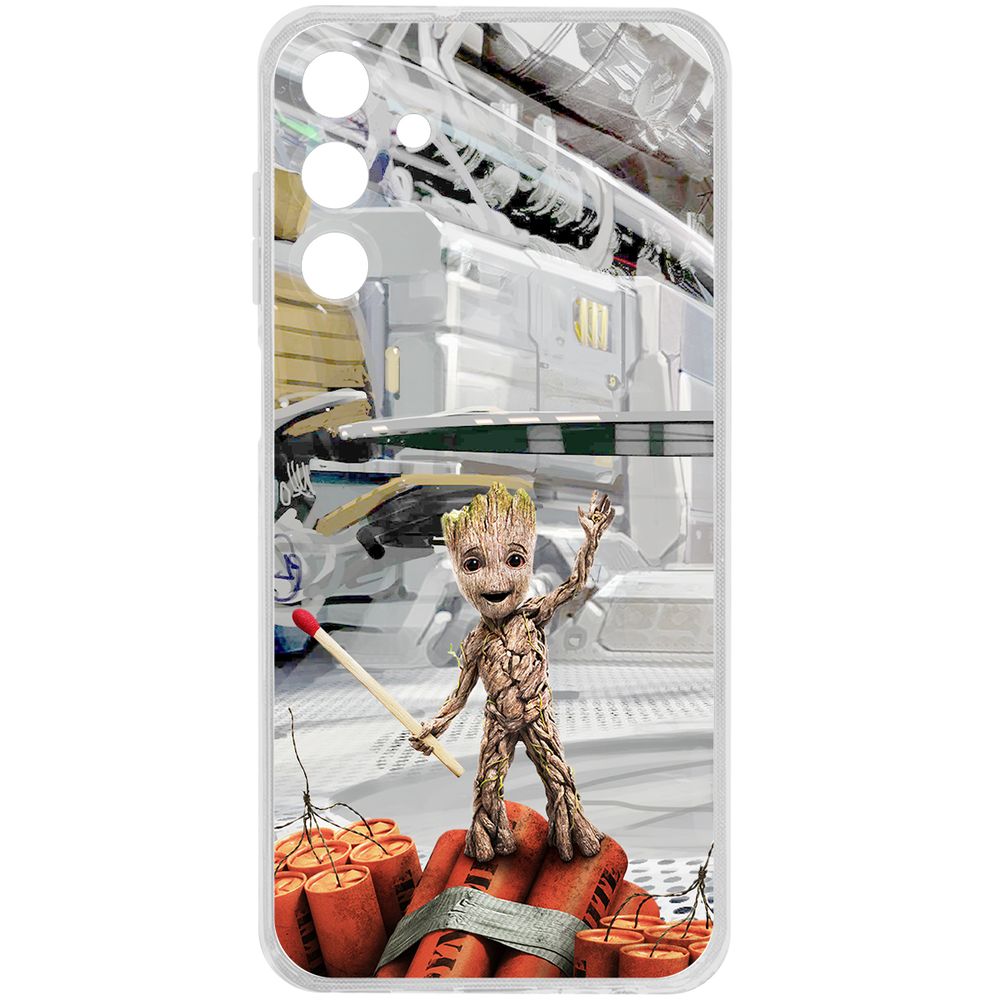 Чехол-накладка Clear Case Стражи Галактики. Малыш Грут для Samsung Galaxy A15 4G (A155), Прозрачный
Чехол-накладка Clear Case Стражи Галактики. Малыш Грут для Samsung Galaxy A15 4G (A155), Прозрачный