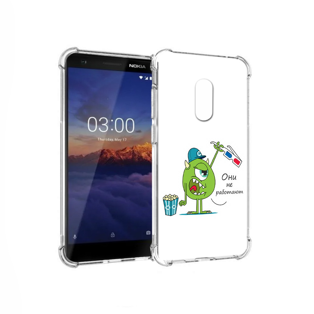 Чехол MyPads Tocco для Nokia 3.1 Очки не работают (PT114125.119.129), Прозрачный, Tocco
Чехол MyPads Tocco для Nokia 3.1 Очки не работают (PT114125.119.129), Прозрачный, Tocco