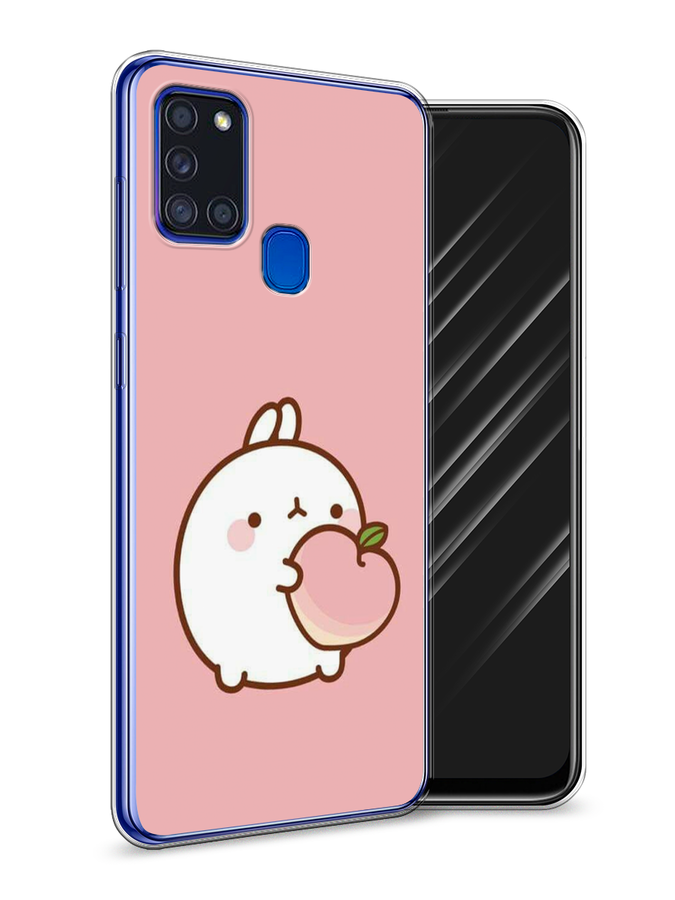 Чехол Awog на Samsung Galaxy A21s / Самсунг A21s "Кролик с персиком", Разноцветный, 2100250-1
Чехол Awog на Samsung Galaxy A21s / Самсунг A21s "Кролик с персиком", Разноцветный, 2100250-1