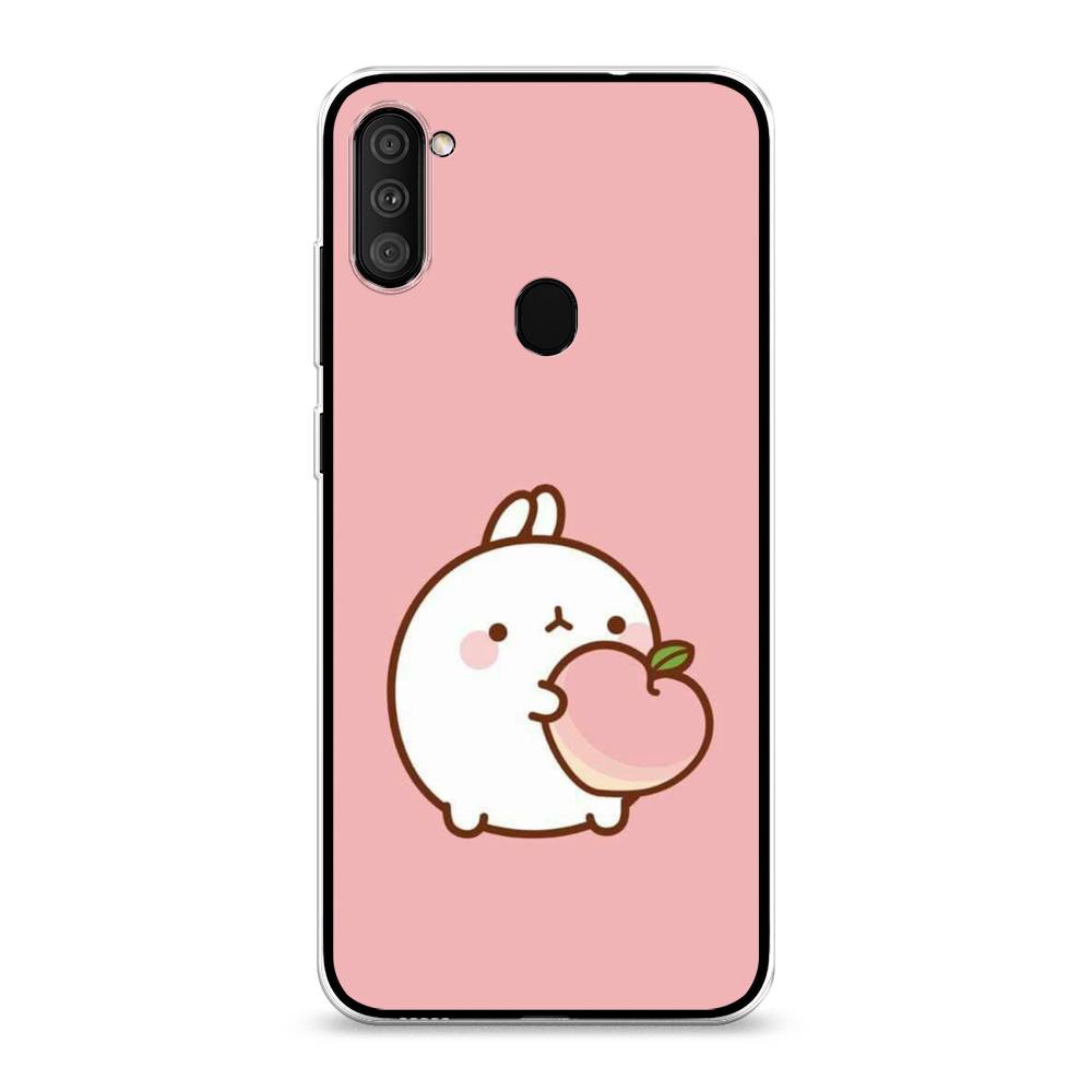 Чехол Awog на Samsung Galaxy A11 / Самсунг A11 "Кролик с персиком", Разноцветный, 2100150-1
Чехол Awog на Samsung Galaxy A11 / Самсунг A11 "Кролик с персиком", Разноцветный, 2100150-1