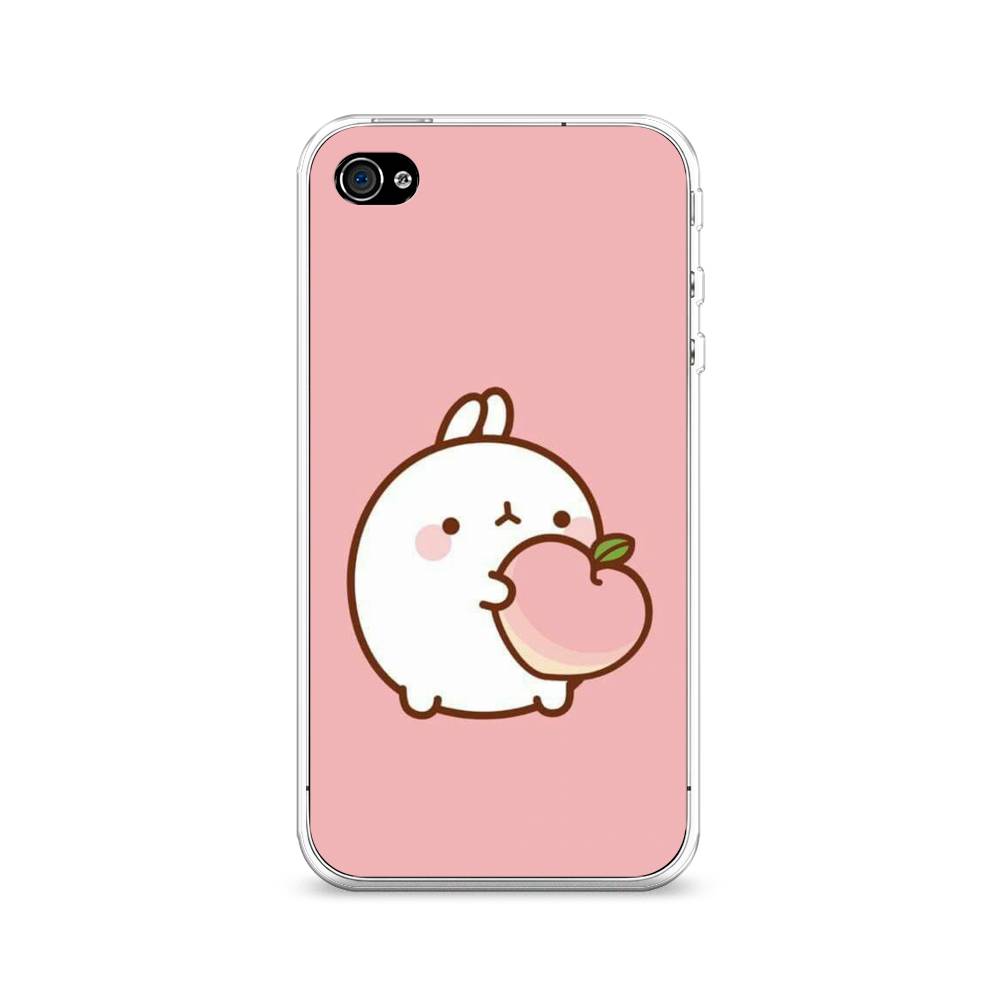 Чехол Awog на Apple iPhone 4/4S / Айфон 4/4S "Кролик с персиком", Разноцветный, 10150-1
Чехол Awog на Apple iPhone 4/4S / Айфон 4/4S "Кролик с персиком", Разноцветный, 10150-1