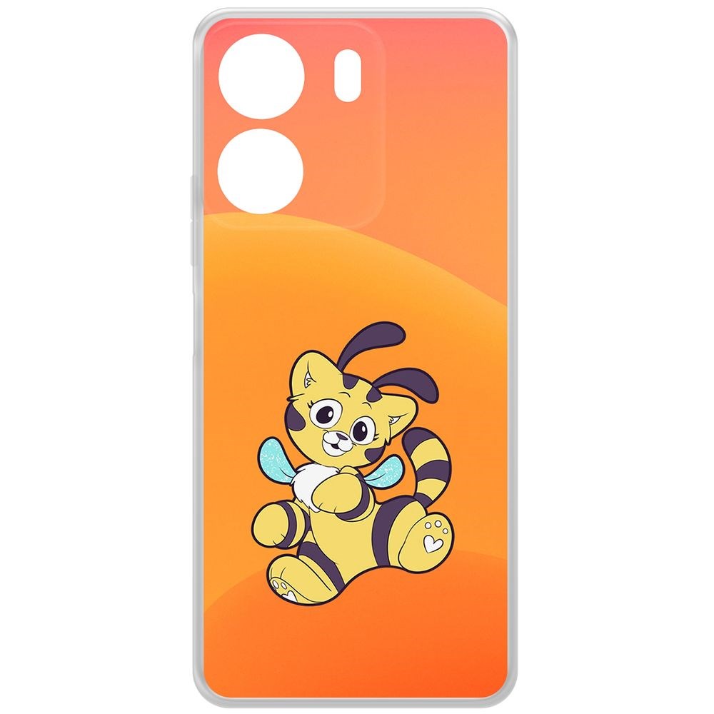 Чехол-накладка Krutoff Clear Case Хаги Ваги - Кошка-Пчёлка для Xiaomi Redmi 13C, Прозрачный
Чехол-накладка Krutoff Clear Case Хаги Ваги - Кошка-Пчёлка для Xiaomi Redmi 13C, Прозрачный