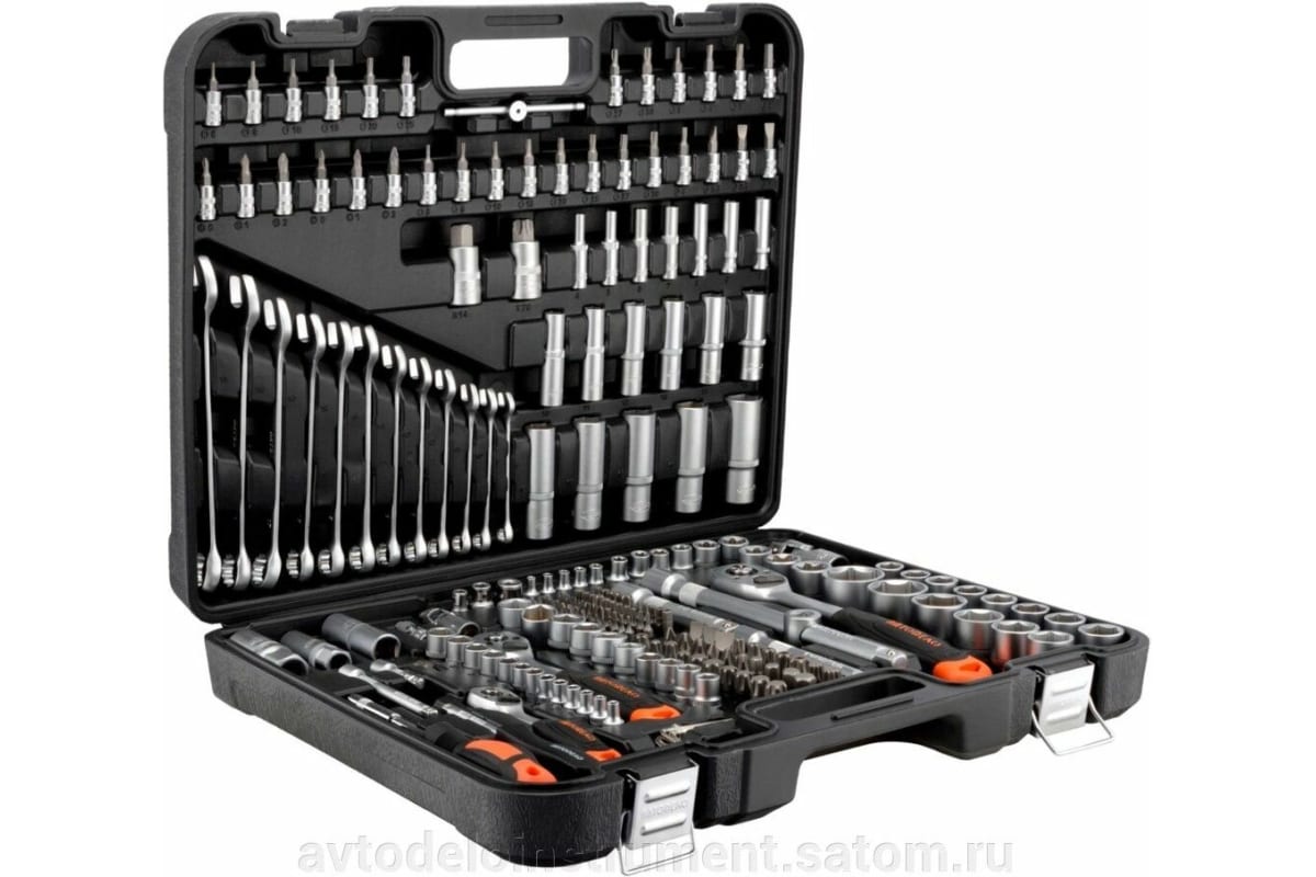 Набор Инструмента 216пр. 1/2dr 3/8dr 1/4dr Автоdело (39926) Автоdело 39926 АвтоDело арт. 3
Набор Инструмента 216пр. 1/2dr 3/8dr 1/4dr Автоdело (39926) Автоdело 39926 АвтоDело арт. 3