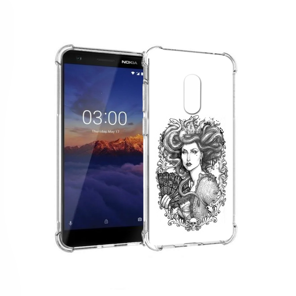 Чехол MyPads Tocco для Nokia 3.1 медуза черно белый (PT114125.119.472), Прозрачный, Tocco
Чехол MyPads Tocco для Nokia 3.1 медуза черно белый (PT114125.119.472), Прозрачный, Tocco