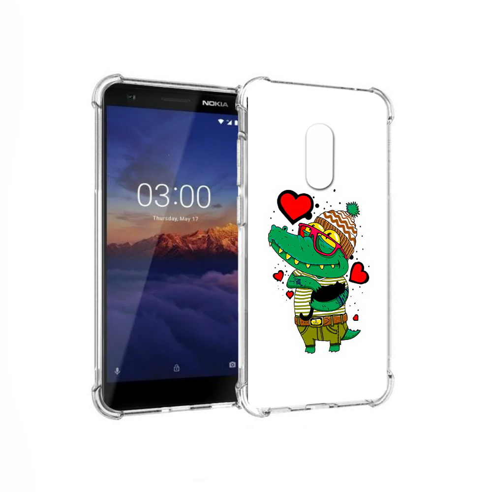 Чехол MyPads Tocco для Nokia 3.1 Влюбленный крокодил (PT114125.119.48), Прозрачный, Tocco
Чехол MyPads Tocco для Nokia 3.1 Влюбленный крокодил (PT114125.119.48), Прозрачный, Tocco