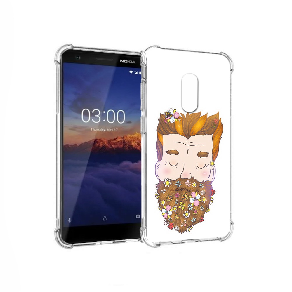 Чехол MyPads Tocco для Nokia 3.1 мужчина с цветами в бороде (PT114125.119.489), Прозрачный, Tocco
Чехол MyPads Tocco для Nokia 3.1 мужчина с цветами в бороде (PT114125.119.489), Прозрачный, Tocco