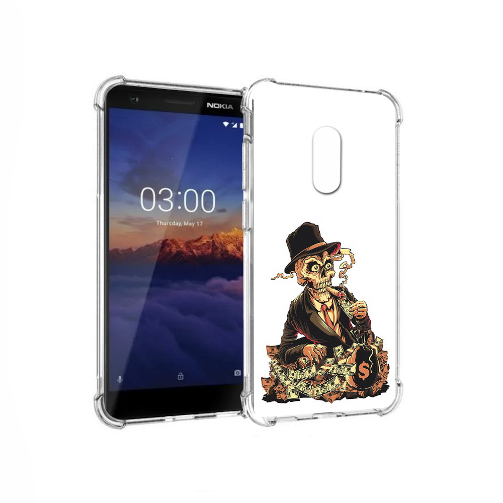 Чехол MyPads Tocco для Nokia 3.1 нарисованный череп с сигаретой (PT114125.119.515), Прозрачный, Tocco
Чехол MyPads Tocco для Nokia 3.1 нарисованный череп с сигаретой (PT114125.119.515), Прозрачный, Tocco