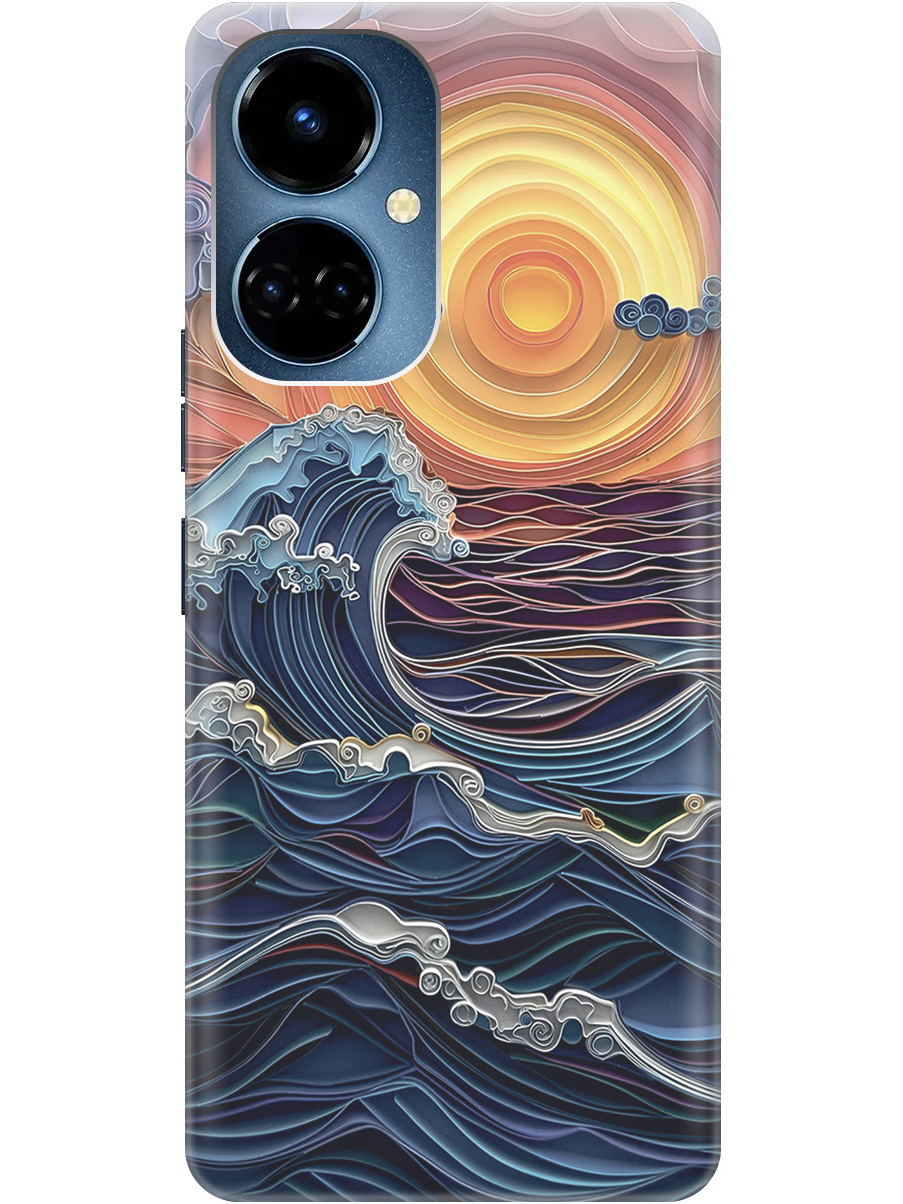 Силиконовый чехол на Tecno Camon 19/19 Pro с принтом "Волны на закате", Прозрачный;оранжевый;синий, 778675810
Силиконовый чехол на Tecno Camon 19/19 Pro с принтом "Волны на закате", Прозрачный;оранжевый;синий, 778675810
