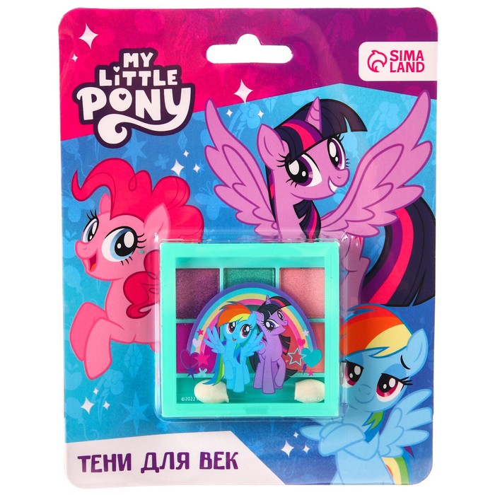 Тени детские Hasbro Пинки Пай, Искорка, Радуга, My Little Pony, 6 цв Р00000566, Разноцветный
Тени детские Hasbro Пинки Пай, Искорка, Радуга, My Little Pony, 6 цв Р00000566, Разноцветный