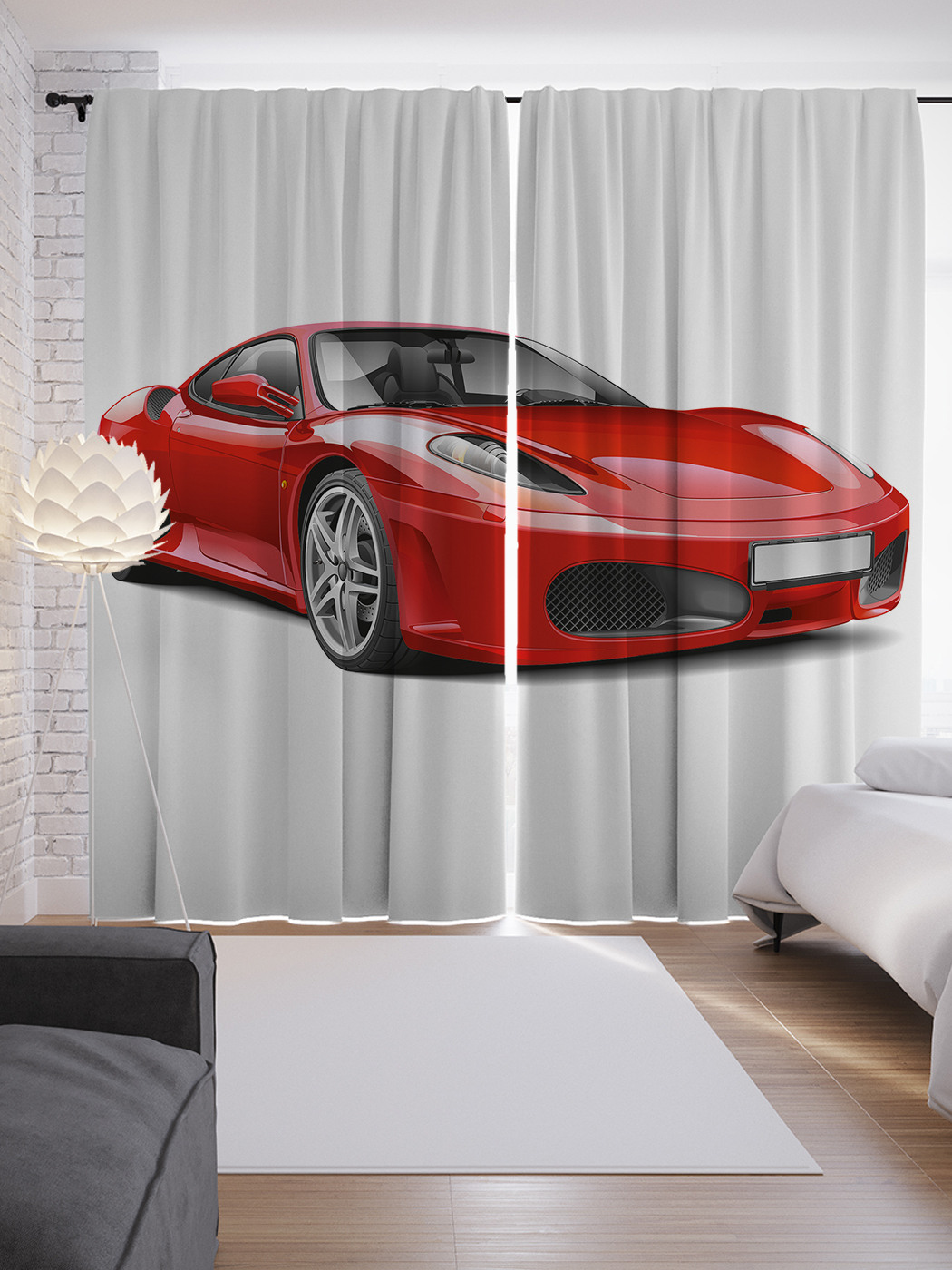Шторы JoyArty с фотопечатью "Спорткар Феррари" из сатена, 290х265 см, Спорткар Феррари
Шторы JoyArty с фотопечатью "Спорткар Феррари" из сатена, 290х265 см, Спорткар Феррари