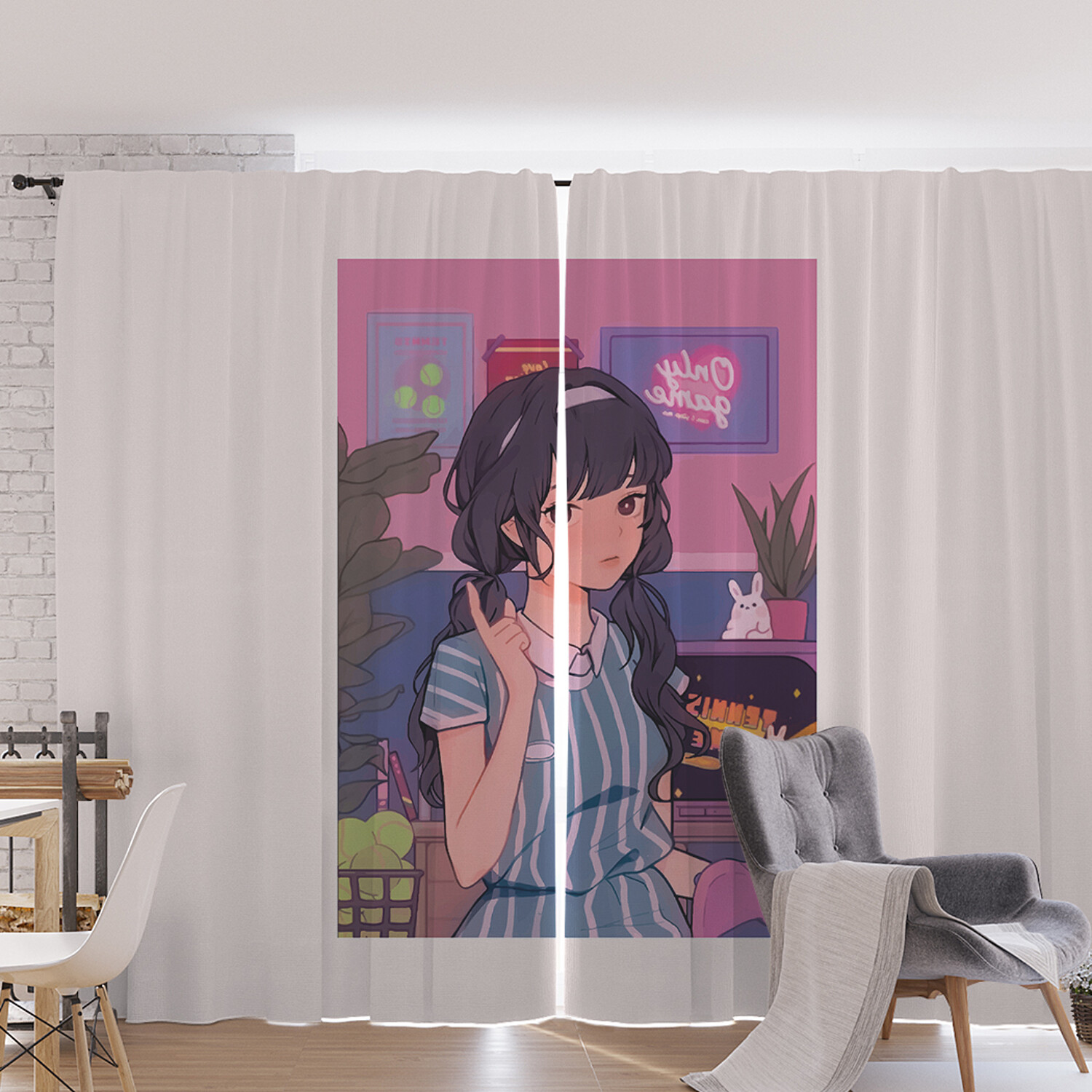 Фотошторы для кухни и спальни JoyArty Oxford DeLuxe JoyArty "Аниме девушка" 170x265 см, Аниме девушка
Фотошторы для кухни и спальни JoyArty Oxford DeLuxe JoyArty "Аниме девушка" 170x265 см, Аниме девушка
