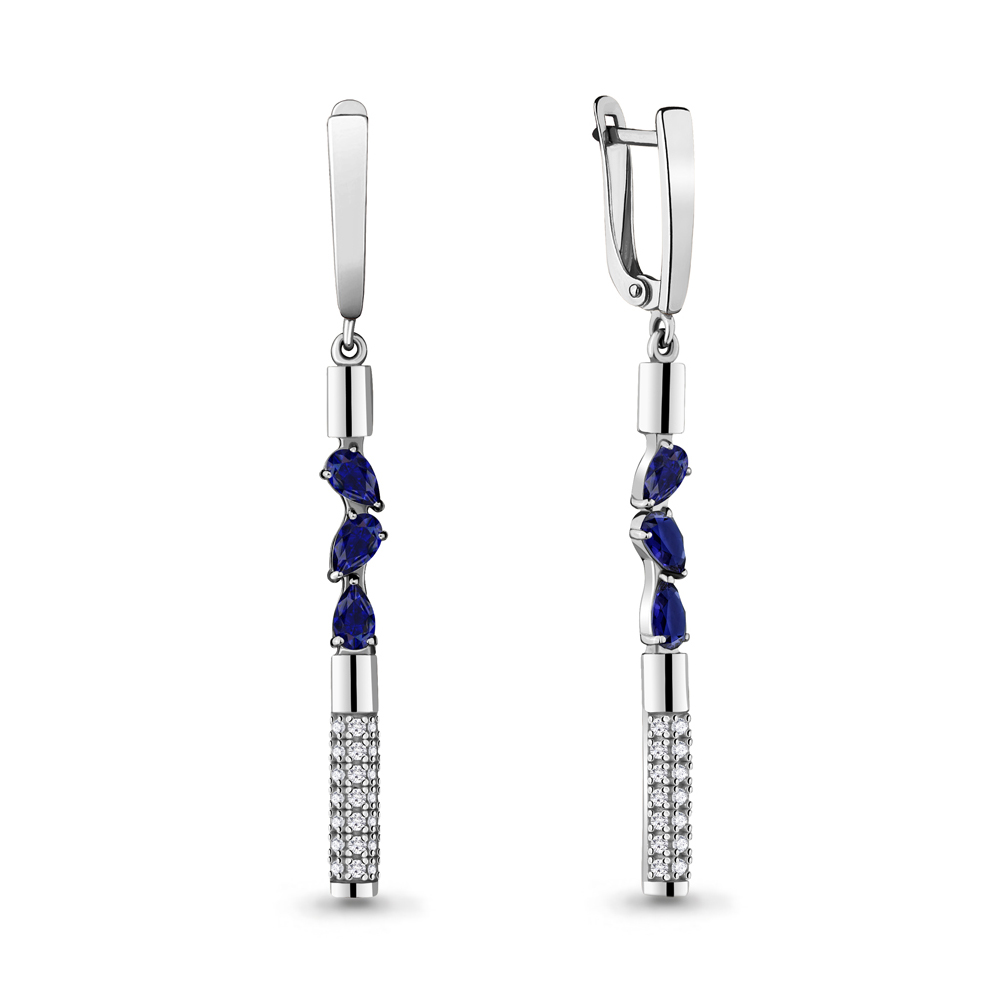 Серьги подвески из серебра с фианитом/сапфиром искусственным Aquamarine 48522АБ_925_р, 48522АБ_925_р
Серьги подвески из серебра с фианитом/сапфиром искусственным Aquamarine 48522АБ_925_р, 48522АБ_925_р