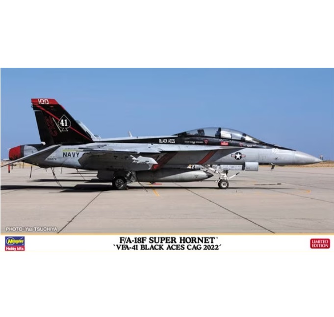 02429-Истребитель ВМС США F/A-18F SUPER HORNET VFA-41 BLACK ACES CAG 2022 Limited Edition
02429-Истребитель ВМС США F/A-18F SUPER HORNET VFA-41 BLACK ACES CAG 2022 Limited Edition