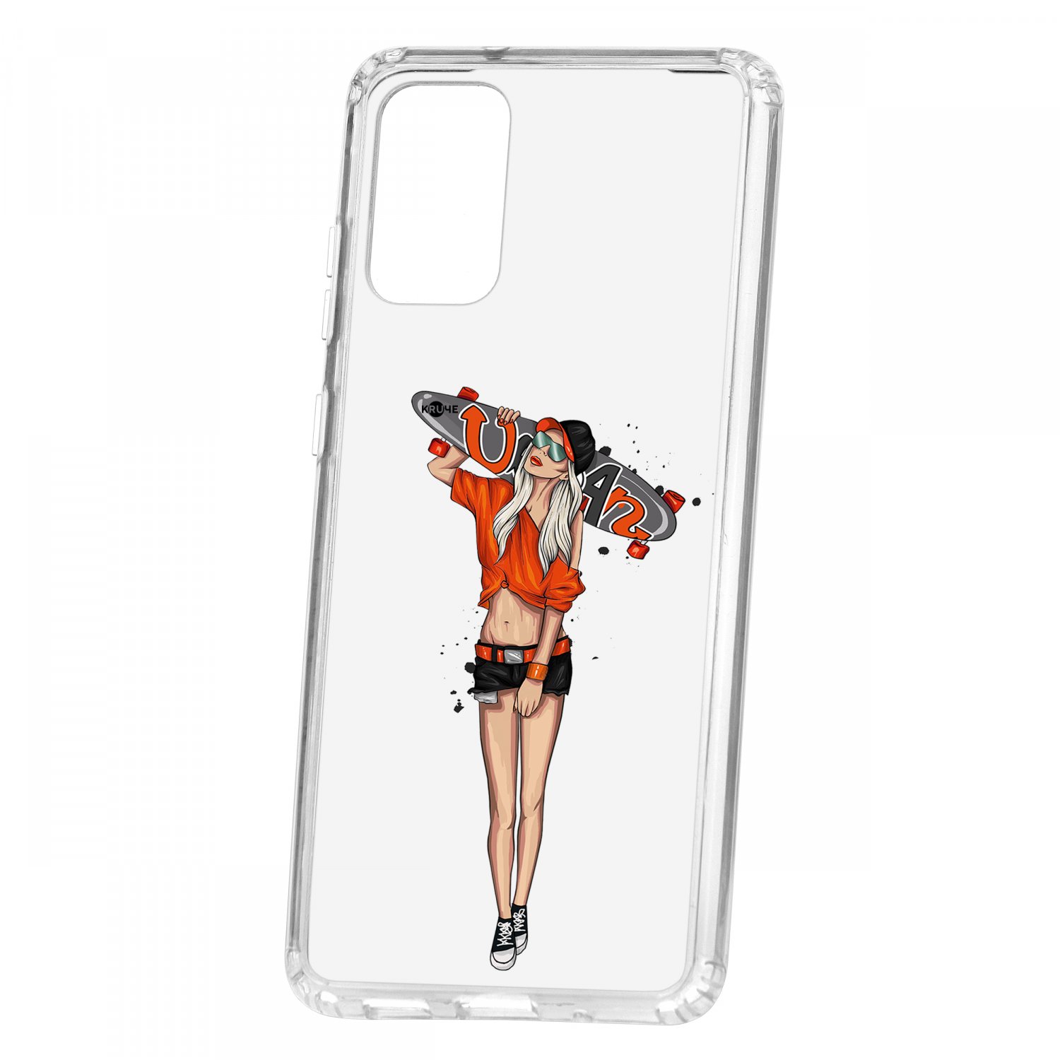 фото Чехол для samsung galaxy s20 plus кruче print лонгборд