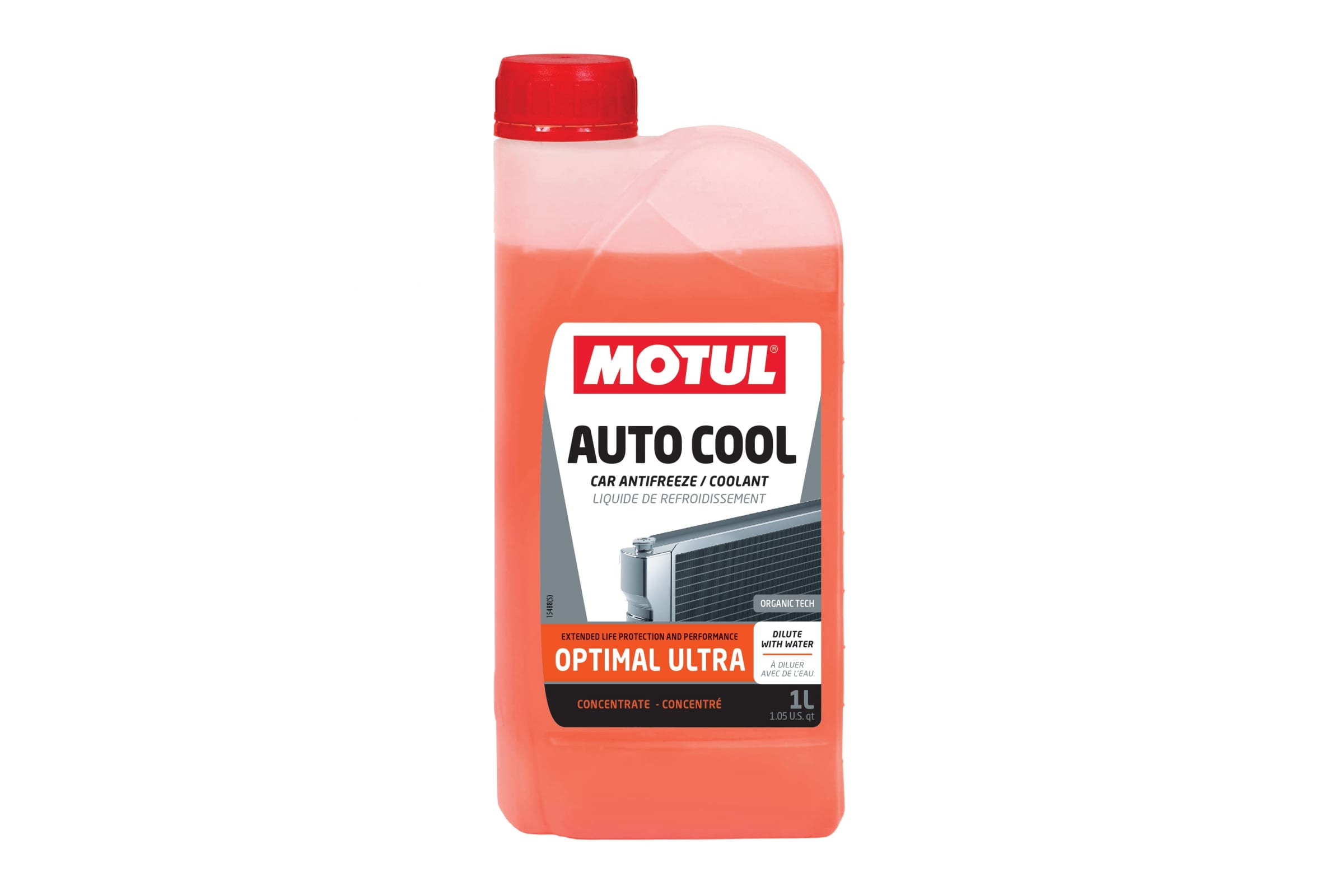 Motul Auto Cool Optimal Ultra (1L)_Антифриз Оранжевый -41C, Флуоресцентный Концентрат, G12
Motul Auto Cool Optimal Ultra (1L)_Антифриз Оранжевый -41C, Флуоресцентный Концентрат, G12