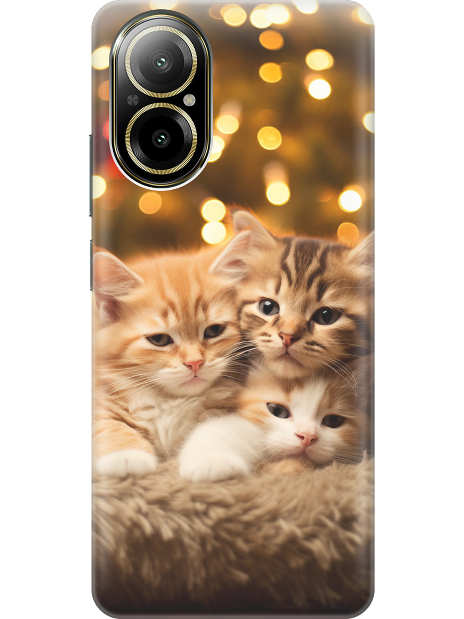 Силиконовый чехол на Realme C67 с рисунком "Котята и Новый Год", Бежевый;желтый, 20012142
Силиконовый чехол на Realme C67 с рисунком "Котята и Новый Год", Бежевый;желтый, 20012142
