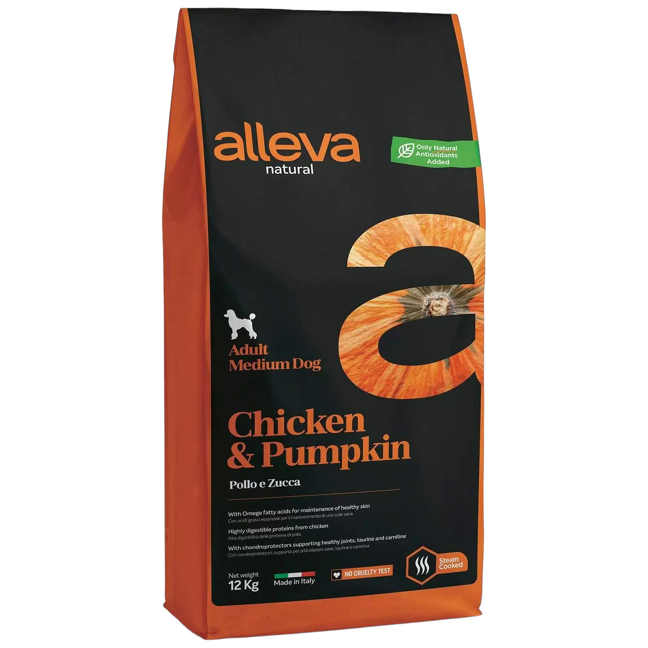 Сухой корм для собак Alleva Natural, курица, тыква, 12кг, Adult Chicken & Pumpkin Medium
Сухой корм для собак Alleva Natural, курица, тыква, 12кг, Adult Chicken & Pumpkin Medium