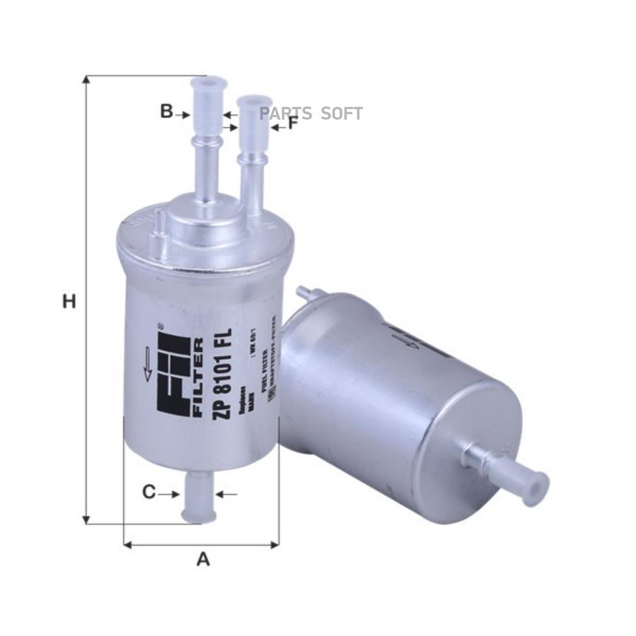 Фильтр топливный VAG A2/Fabia/Polo 01-09 mot.1,0/1,2/1,4L FIL FILTER ZP8101FL, ZP8101FL
Фильтр топливный VAG A2/Fabia/Polo 01-09 mot.1,0/1,2/1,4L FIL FILTER ZP8101FL, ZP8101FL