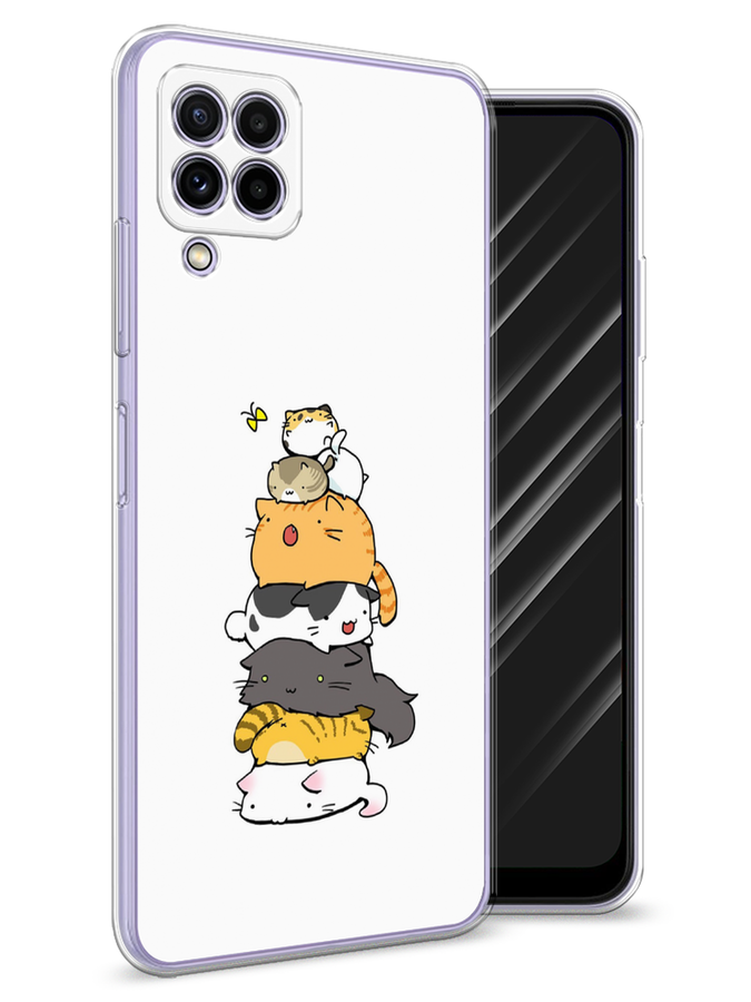 Чехол Awog на Samsung Galaxy M22 / Самсунг M22 "Бутерброд из котиков", Коричневый;белый;серый, 2103450-10
Чехол Awog на Samsung Galaxy M22 / Самсунг M22 "Бутерброд из котиков", Коричневый;белый;серый, 2103450-10