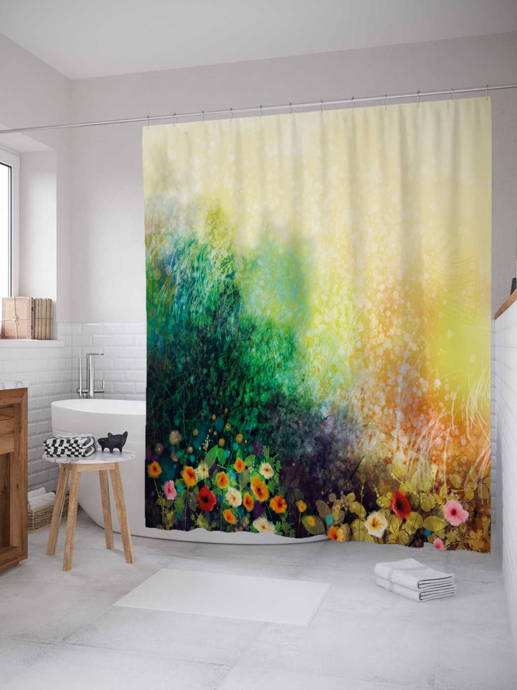 Штора (занавеска) для ванной JoyArty "Призрачные цветы" из сатена, 180х200 см с крючками, Призрачные цветы
Штора (занавеска) для ванной JoyArty "Призрачные цветы" из сатена, 180х200 см с крючками, Призрачные цветы