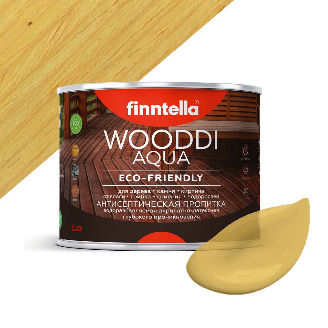 Антисептическая пропитка для дерева на водной основе FINNTELLA WOODDI AQUA для внутренних, Бежевый, WOODDI AQUA цвет
Антисептическая пропитка для дерева на водной основе FINNTELLA WOODDI AQUA для внутренних, Бежевый, WOODDI AQUA цвет