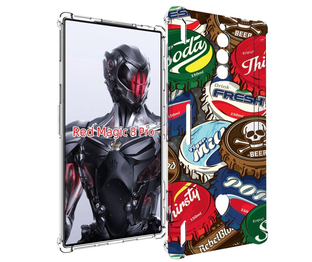 Чехол MyPads крышки от баночек для ZTE Nubia Red Magic 8 Pro / Red Magic 8 Pro Plus, Tocco
Чехол MyPads крышки от баночек для ZTE Nubia Red Magic 8 Pro / Red Magic 8 Pro Plus, Tocco