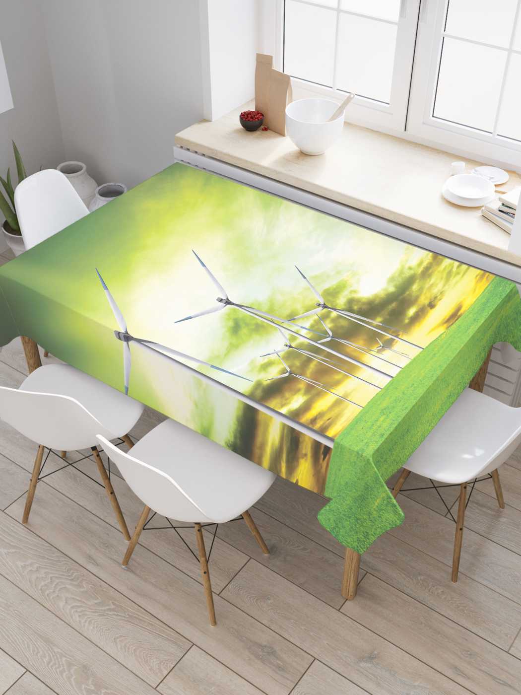 Скатерть прямоугольная JoyArty "Чистые электростанции" из сатена, 180x145 см, Чистые электростанции
Скатерть прямоугольная JoyArty "Чистые электростанции" из сатена, 180x145 см, Чистые электростанции