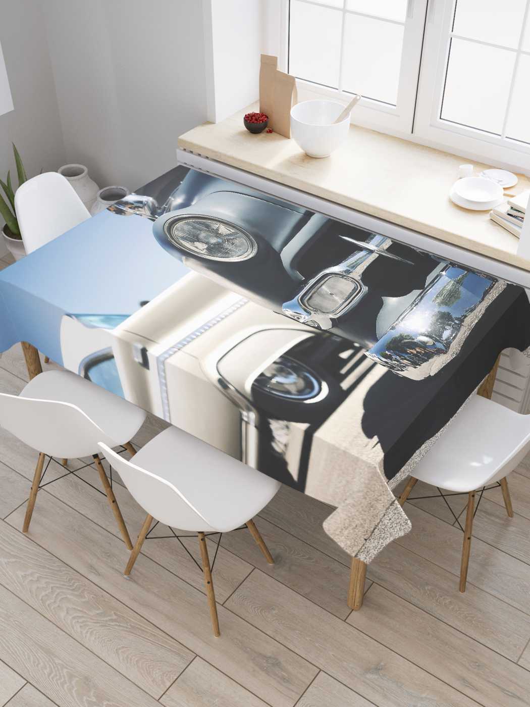 Скатерть прямоугольная JoyArty "Классические авто" из оксфорда, 180x145 см, Коричневый, Классические авто
Скатерть прямоугольная JoyArty "Классические авто" из оксфорда, 180x145 см, Коричневый, Классические авто