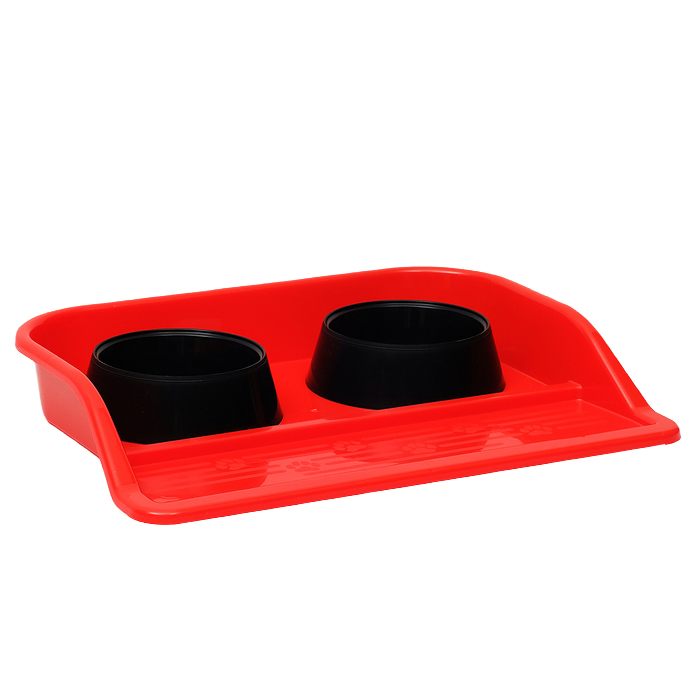 Миски с лотком ZOO PLAST Феликс, 41 x 30 x 6 см, красный лоток, черные миски, 0,3 л, Красный;черный
Миски с лотком ZOO PLAST Феликс, 41 x 30 x 6 см, красный лоток, черные миски, 0,3 л, Красный;черный