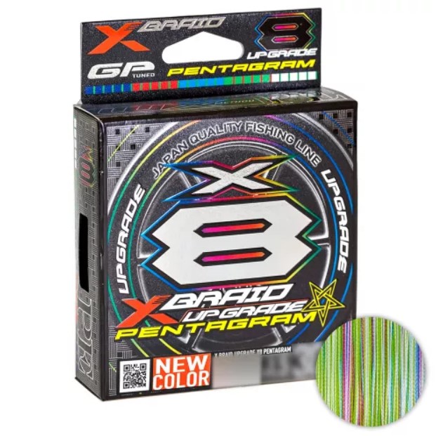 Шнур Ygk X Braid Upgrade X8 Pentagram 200м. 0.104мм. Multicolor, Разноцветный, X Braid Upgrade X8 Pentagram
Шнур Ygk X Braid Upgrade X8 Pentagram 200м. 0.104мм. Multicolor, Разноцветный, X Braid Upgrade X8 Pentagram