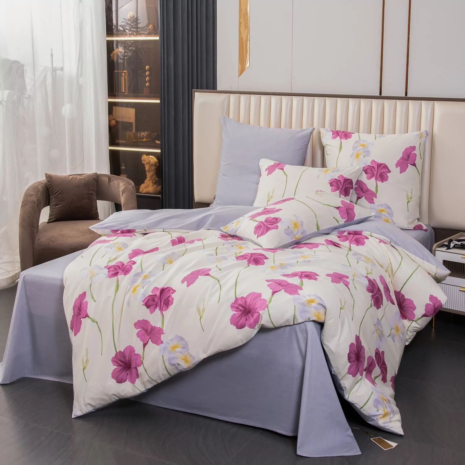Комплект постельного белья VIVA - HOME TEXTILE Делюкс сатин хлопок, L627177, Делюкс Сатин 100% хлопок
Комплект постельного белья VIVA - HOME TEXTILE Делюкс сатин хлопок, L627177, Делюкс Сатин 100% хлопок