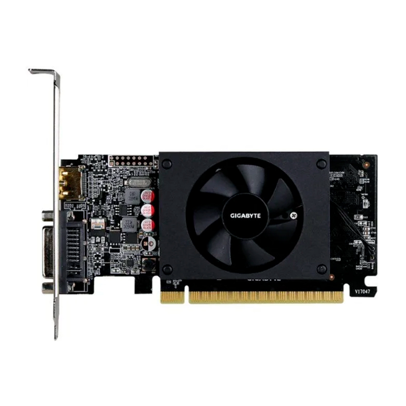 Видеокарта GIGABYTE NVIDIA GeForce GT 710 LP (GV-N710D5-2GL), Черный, GeForce GT 710 LP
Видеокарта GIGABYTE NVIDIA GeForce GT 710 LP (GV-N710D5-2GL), Черный, GeForce GT 710 LP