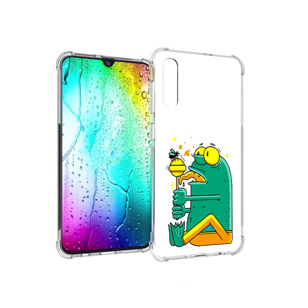 Чехол MyPads Tocco для Samsung Galaxy A30s Зеленая лягушка с чупа чупсом (PT226907.519.85), Прозрачный, Tocco
Чехол MyPads Tocco для Samsung Galaxy A30s Зеленая лягушка с чупа чупсом (PT226907.519.85), Прозрачный, Tocco