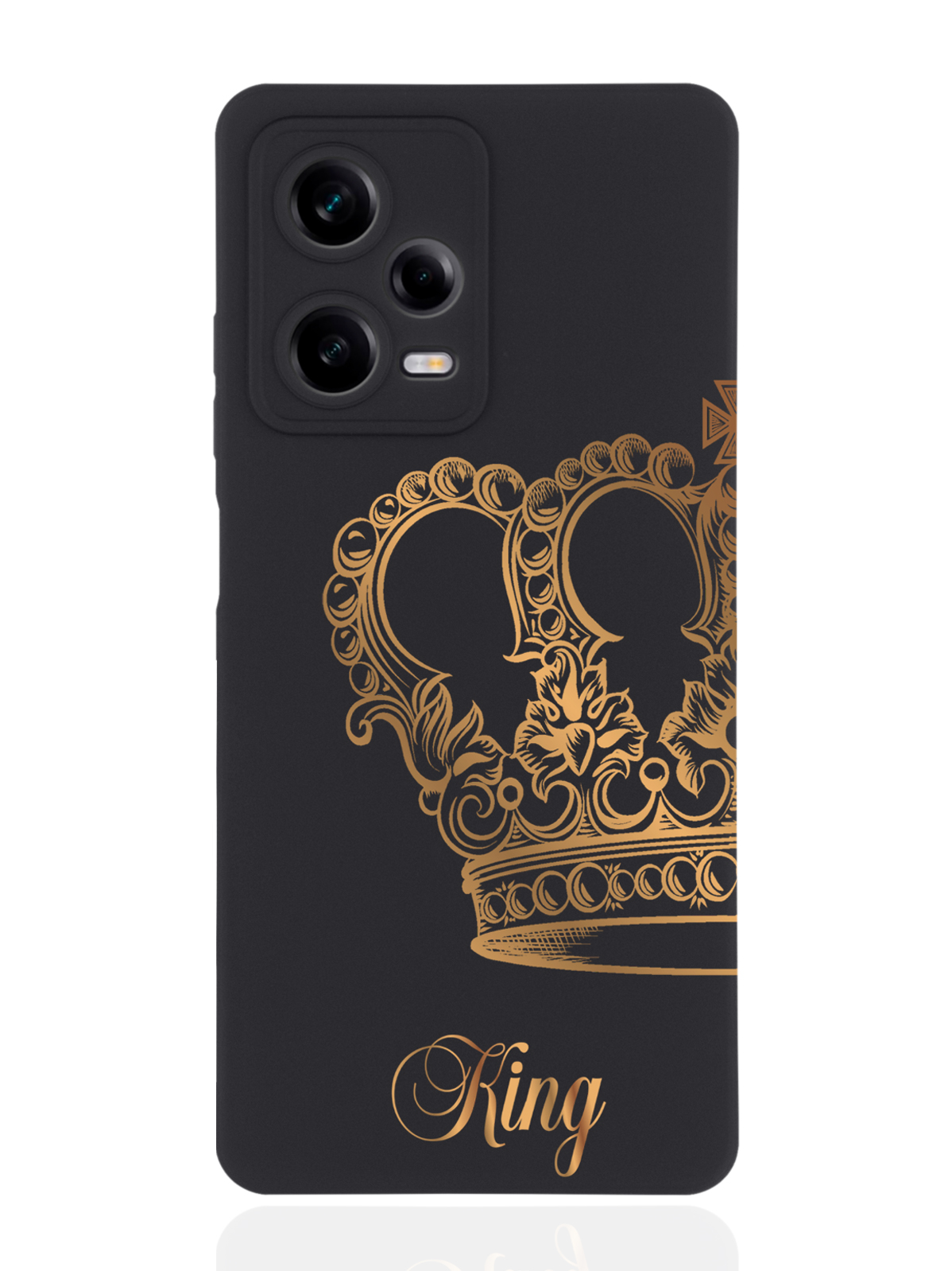 Чехол MustHaveCase для Xiaomi Redmi Note 12 Pro Парный чехол корона King черный, Черный;золотистый
Чехол MustHaveCase для Xiaomi Redmi Note 12 Pro Парный чехол корона King черный, Черный;золотистый
