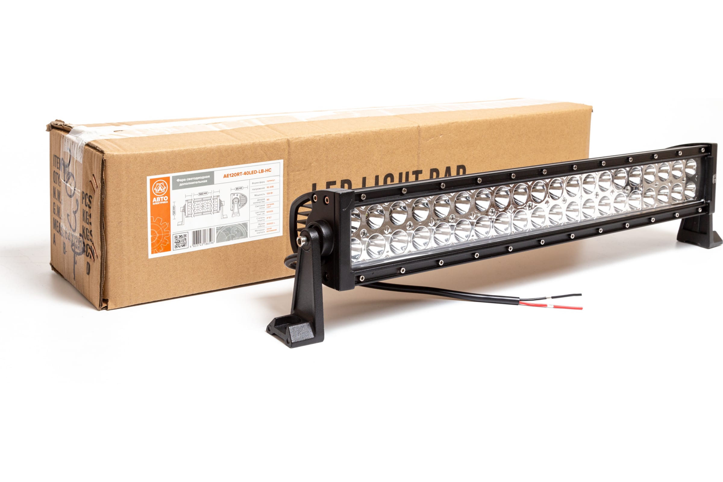 Автоэлектрика Фара рабочего света LED балка, направленный (дальний) свет AE120RT-40LED-LB-
Автоэлектрика Фара рабочего света LED балка, направленный (дальний) свет AE120RT-40LED-LB-