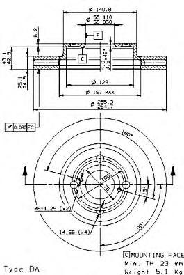 Диск Тормозной Передн. Toyota Corolla (_E12_) 01/01-12/07 / Toyota Corolla Estate (_E12_)
Диск Тормозной Передн. Toyota Corolla (_E12_) 01/01-12/07 / Toyota Corolla Estate (_E12_)