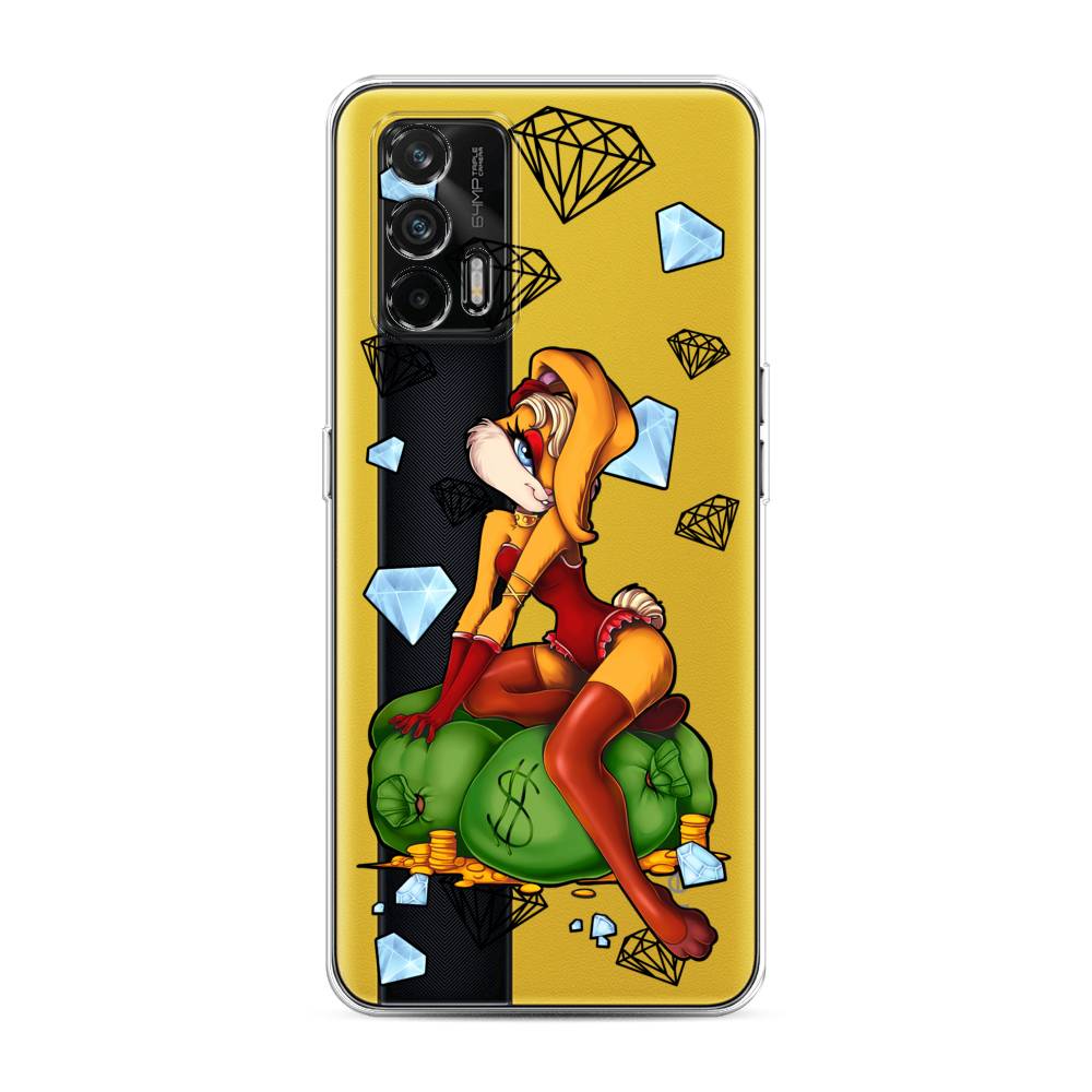 Чехол на Oppo Realme GT "Лола Банни с бриллиантами", Красный;оранжевый;зеленый, 256350-6
Чехол на Oppo Realme GT "Лола Банни с бриллиантами", Красный;оранжевый;зеленый, 256350-6