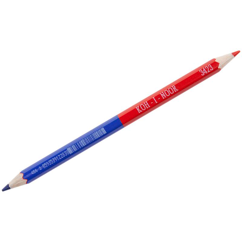 Карандаш двухцветный Koh-I-Noor, синий-красный, утолщенный (арт. 073470) - 12 шт., Разноцветные
Карандаш двухцветный Koh-I-Noor, синий-красный, утолщенный (арт. 073470) - 12 шт., Разноцветные