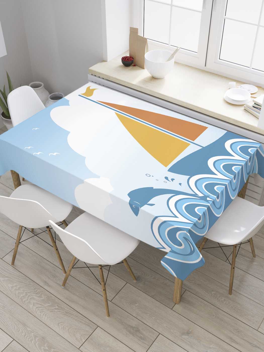 Скатерть прямоугольная JoyArty "Паруса победы" из сатена, 180x145 см, Красный, Паруса победы
Скатерть прямоугольная JoyArty "Паруса победы" из сатена, 180x145 см, Красный, Паруса победы