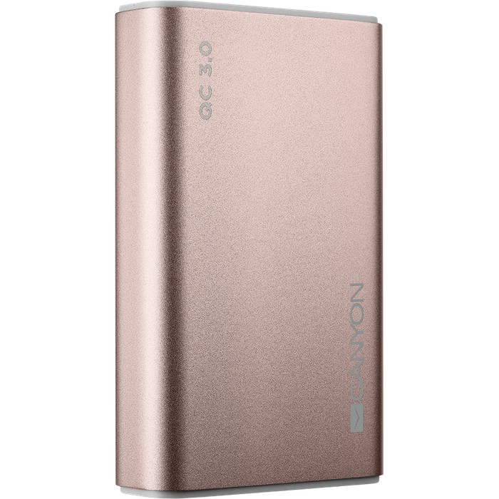 фото Внешний аккумулятор canyon cnd-tpbqc10 10000mah rose gold