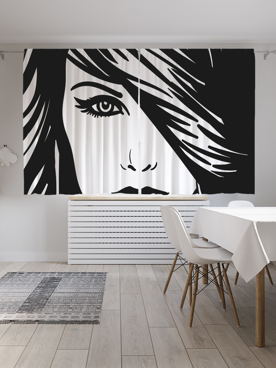 Шторы с фотопечатью JoyArty "Девушка с длинной челкой" из сатена, 290х180 см, Девушка с длинной челкой 
Шторы с фотопечатью JoyArty "Девушка с длинной челкой" из сатена, 290х180 см, Девушка с длинной челкой