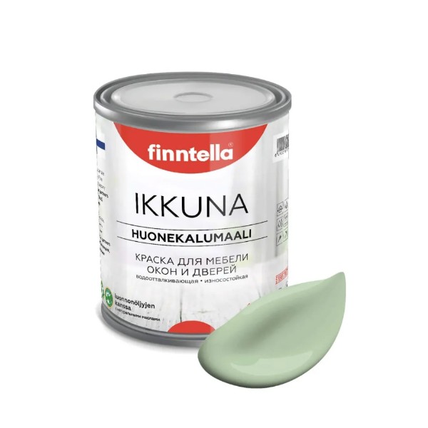Краска IKKUNA FINNTELLA Матовая, MESSINKI желто-бежевый, 0,9л, IKKUNA для мебели и для дерева, для кухни и кухонных фасадов, для шкафов, для комодов и для деревянных поверхностей с натуральным маслом, без запаха
Краска IKKUNA FINNTELLA Матовая, MESSINKI желто-бежевый, 0,9л, IKKUNA для мебели и для дерева, для кухни и кухонных фасадов, для шкафов, для комодов и для деревянных поверхностей с натуральным маслом, без запаха