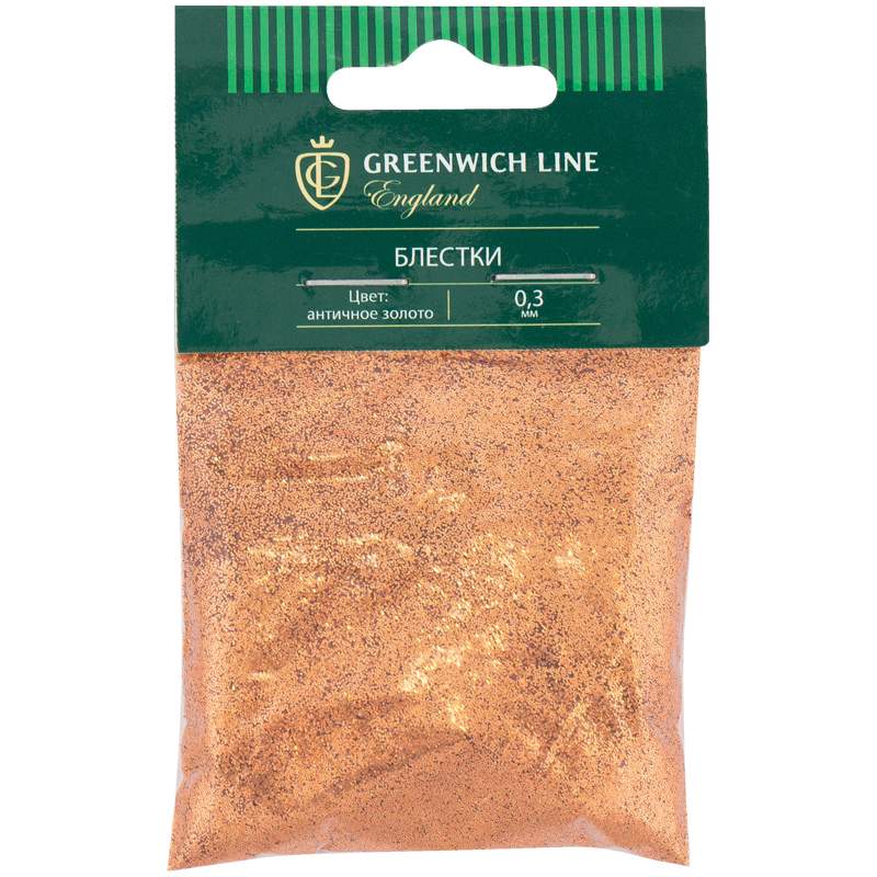 Блестки декоративные Greenwich Line, 0,3мм, 20г, античное золото, арт. 272621 - (10 шт.)
Блестки декоративные Greenwich Line, 0,3мм, 20г, античное золото, арт. 272621 - (10 шт.)