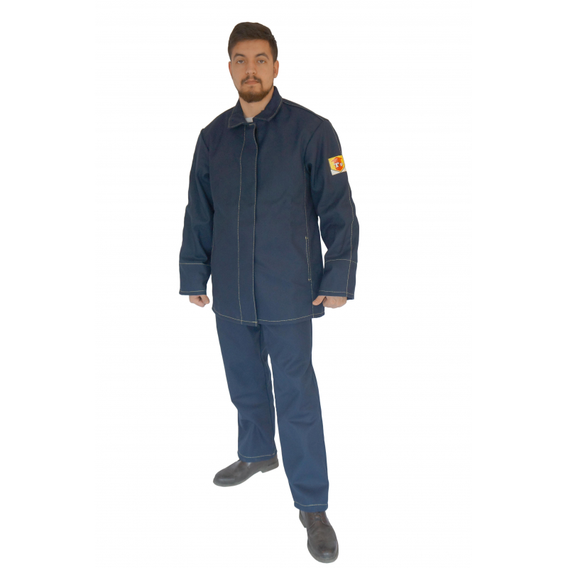 Костюм сварщика из 100% х/б 450 г/м2 (модель ТС01) (р.56-58) 182-188, Синий, модель ТС01
Костюм сварщика из 100% х/б 450 г/м2 (модель ТС01) (р.56-58) 182-188, Синий, модель ТС01