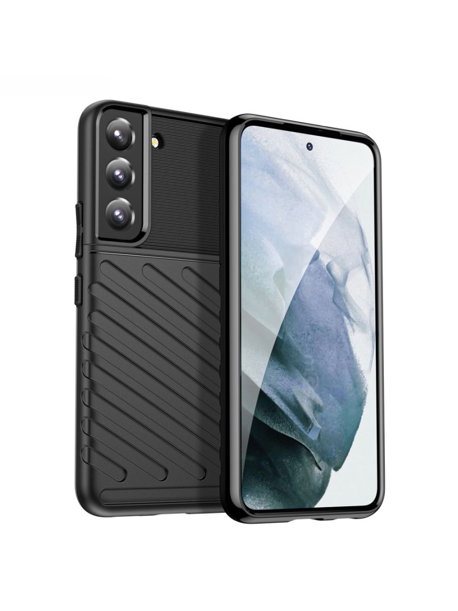 Чехол Thunder для смартфона Samsung Galaxy S22 Черный 
Чехол Thunder для смартфона Samsung Galaxy S22 Черный
