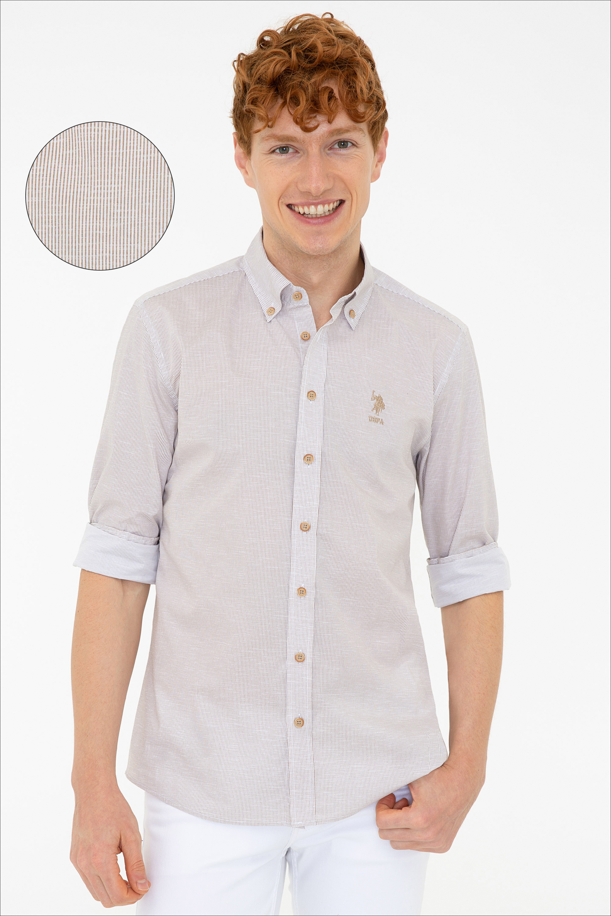 Рубашка мужская U.S. POLO Assn. G081SZ0040VISERIS бежевая L, Бежевый, G081SZ0040VISERIS
Рубашка мужская U.S. POLO Assn. G081SZ0040VISERIS бежевая L, Бежевый, G081SZ0040VISERIS