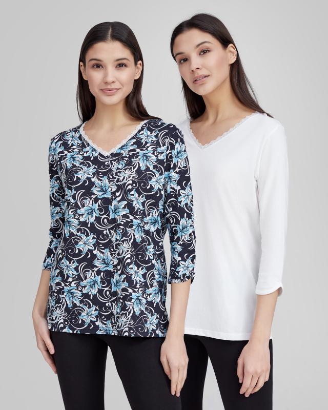 Joliena Collection Комплект футболка 2 шт, р. 50, цвет Принт темно-синий/белый, 161128
Joliena Collection Комплект футболка 2 шт, р. 50, цвет Принт темно-синий/белый, 161128